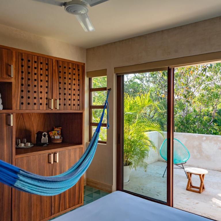 Hotel Tiki Tiki Tulum - Suite con terraza panorámica - 1 cama extragrande - 2