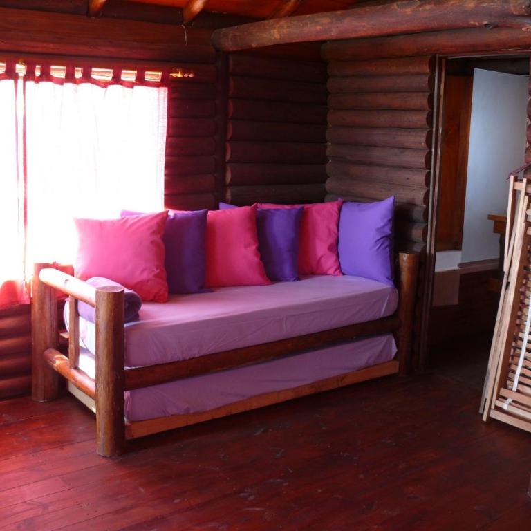 Cabañas de la Ribera - Habitación Cuádruple - vistas al jardín - 5