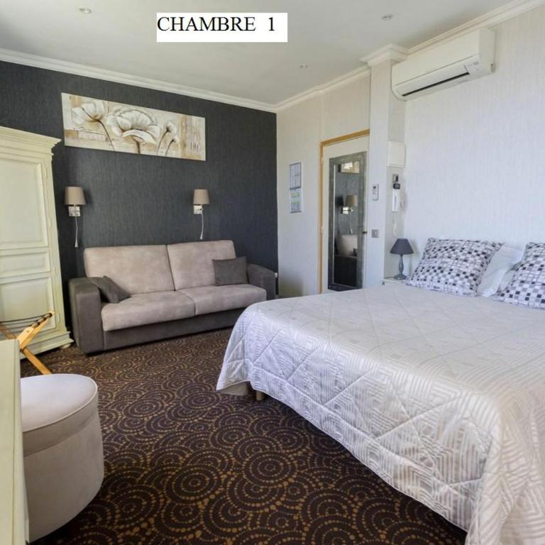 Hotel Restaurant Bellevue - Chambre Quadruple - Vue sur Mer - 2