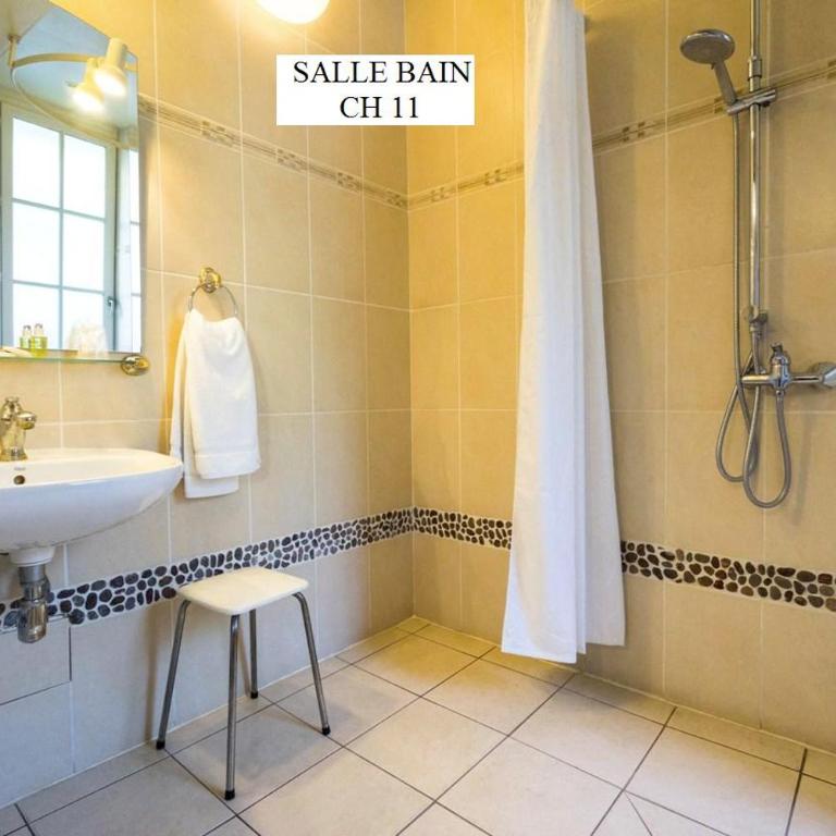 Hotel Restaurant Bellevue - Chambre Double - Accessible aux Personnes à Mobilité Réduite - 1