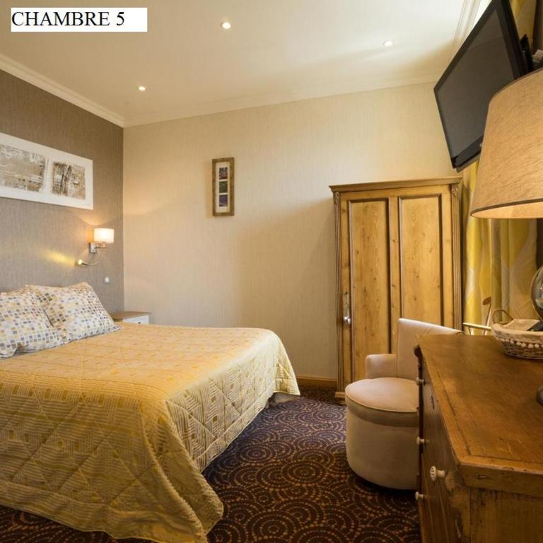 Hotel Restaurant Bellevue - Chambre Quadruple - Vue sur Mer - 5