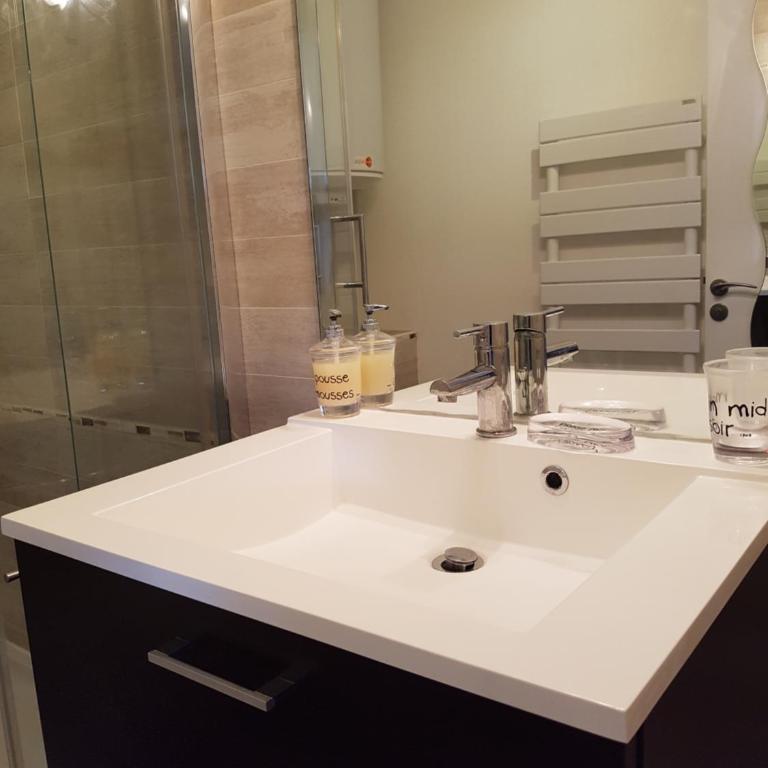 Appartement 2 pièces rez-de-jardin à 2 pas de la plage et de la thalasso - Apartamento de 1 dormitorio - 16