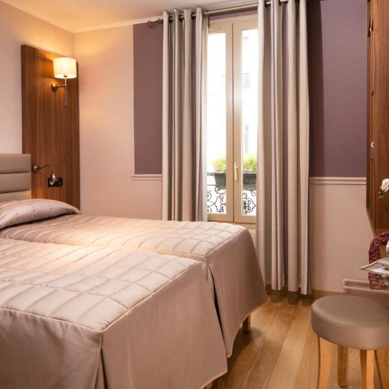 Hôtel de la Tour Eiffel - Chambre Lits Jumeaux - 4