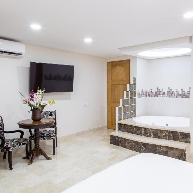 Hotel San Pedro del Fuerte - Habitación Doble Deluxe con bañera - 7