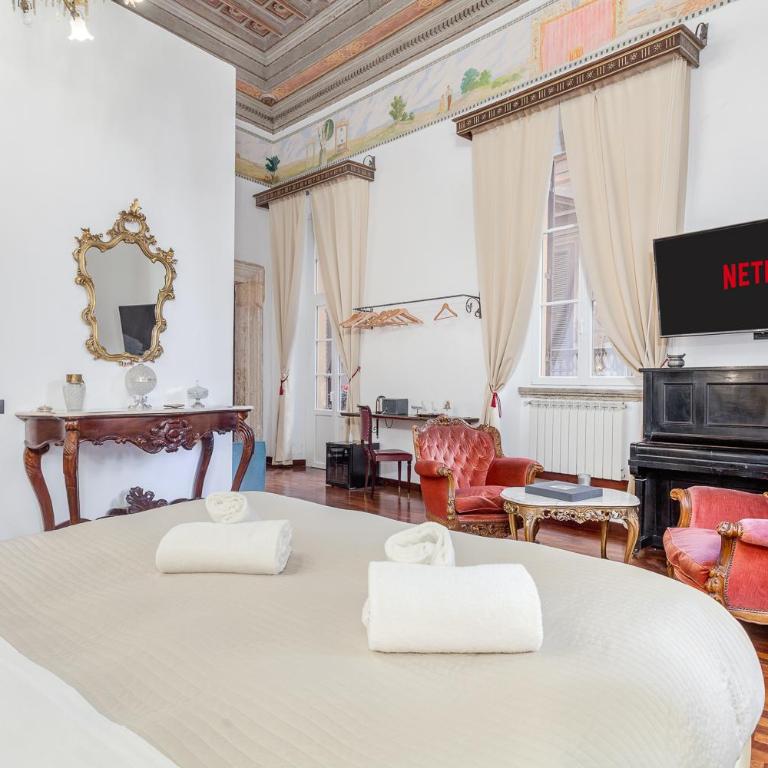 Palazzo Del Duca Piazza Navona Campo dei Fiori Piazza del Fico Guest House - Suite King Deluxe - 6