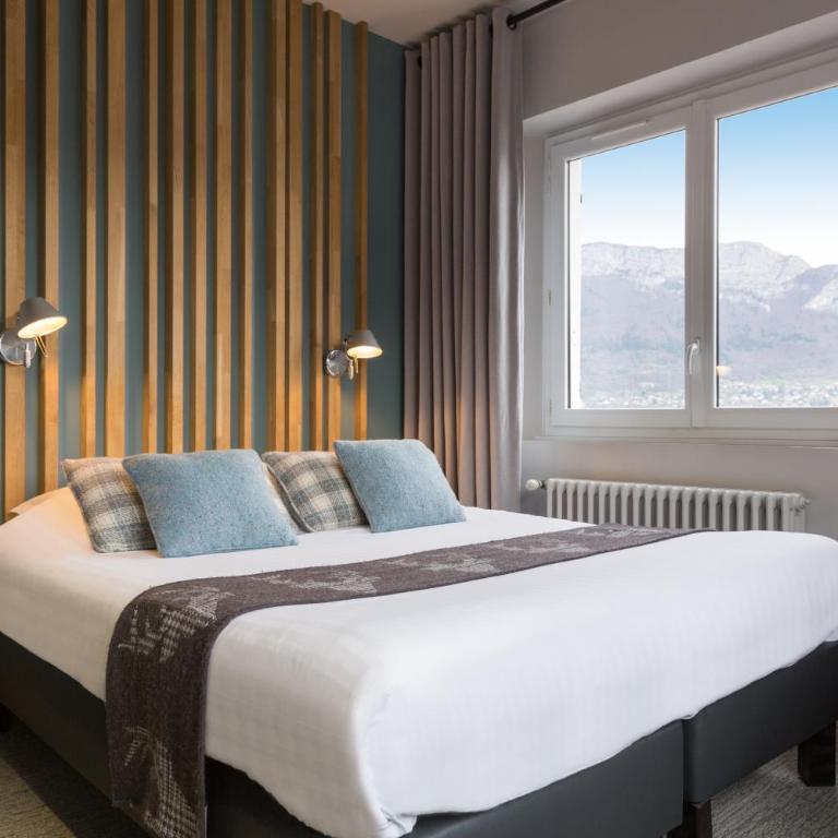 Hôtel Beauregard, The Originals Relais - Superior Double Room - Lake and Garden Side - 8