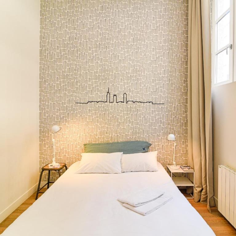 SLO Hostel Lyon Saxe - Chambre Double avec Toilettes Communes - 3