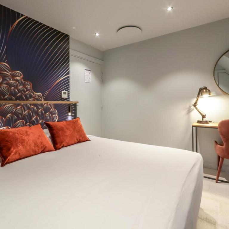 Le Bel Abri - Chambre Double Classique avec Balcon et Vue sur le Lac - 2