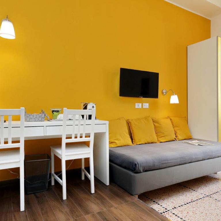 Domus Ponte Milvio - Grande Chambre Double - Vue sur Jardin - 6