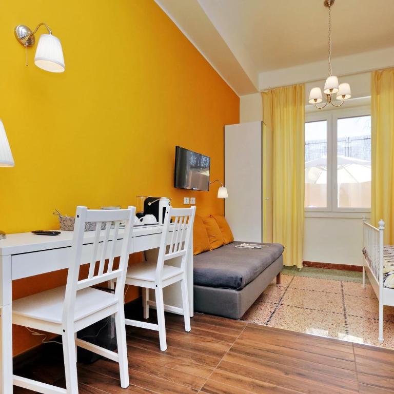 Domus Ponte Milvio - Grande Chambre Double - Vue sur Jardin - 12