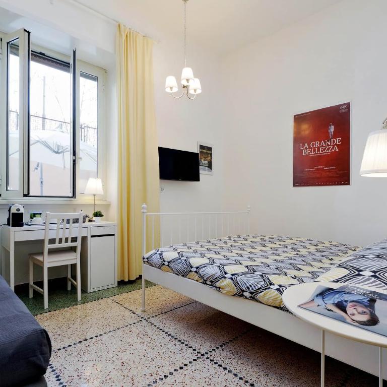 Domus Ponte Milvio - Chambre Double - Vue sur Jardin - 1