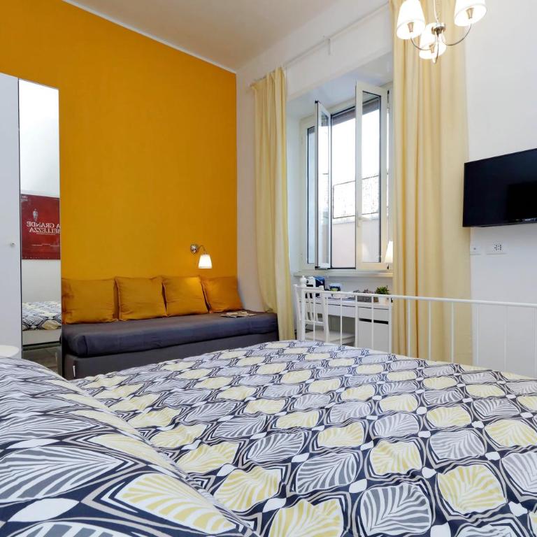 Domus Ponte Milvio - Chambre Double - Vue sur Jardin - 6