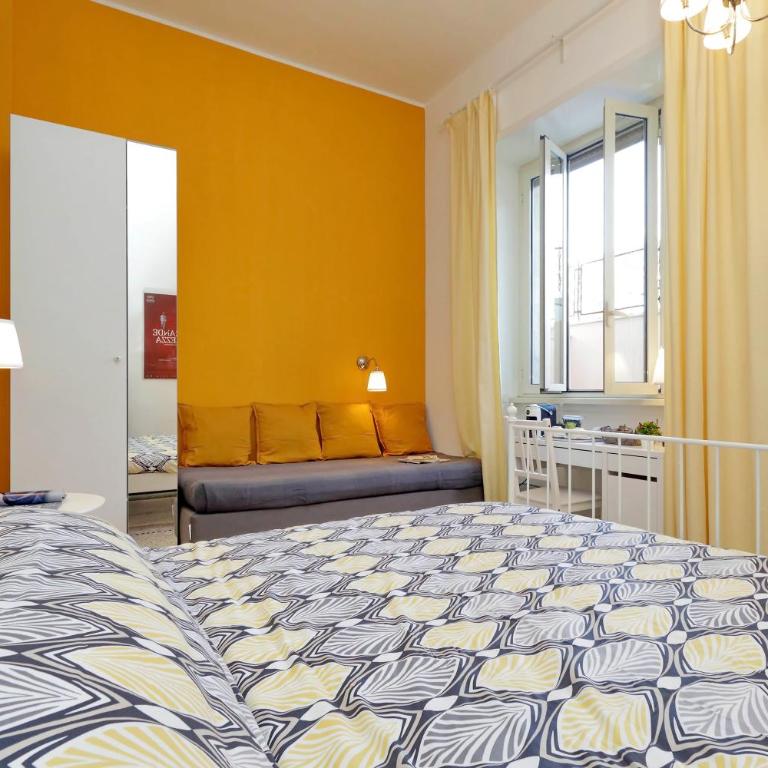 Domus Ponte Milvio - Chambre Double - Vue sur Jardin - 7