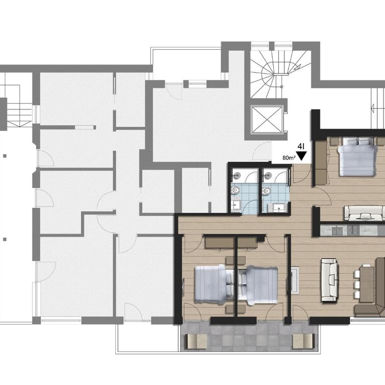 Residence Magdalena - Appartamento Deluxe - 3