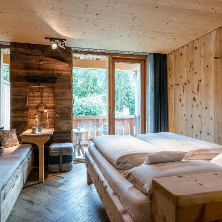 mama thresl - Doppelzimmer mit Balkon, Bad und Sauna - 9