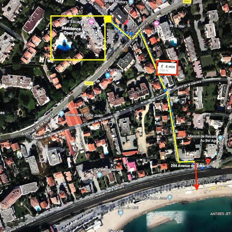 Appartement T2 vue mer et montagne avec piscine , au pied des plages - Appartement - Vue sur Mer - 6