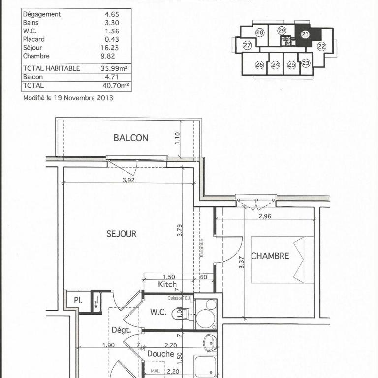 Le Telemark draps fournis et ménage - Appartement - 3