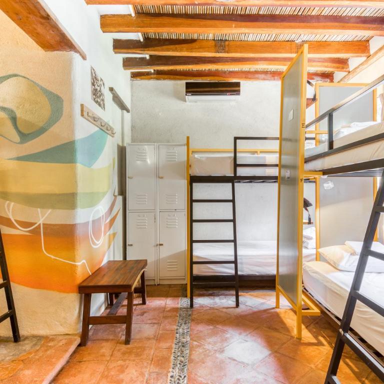 Nílu Puerto Escondido by Selina - Cama en habitación compartida mixta de 6 camas - 4