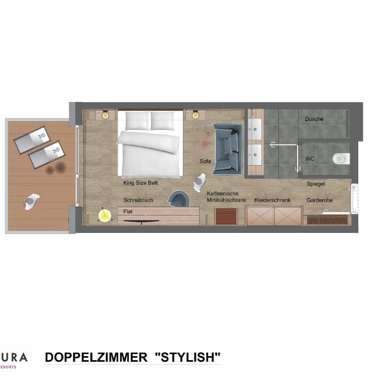 Hotel Adapura Wagrain - Superior Doppelzimmer - STYLISH - 4