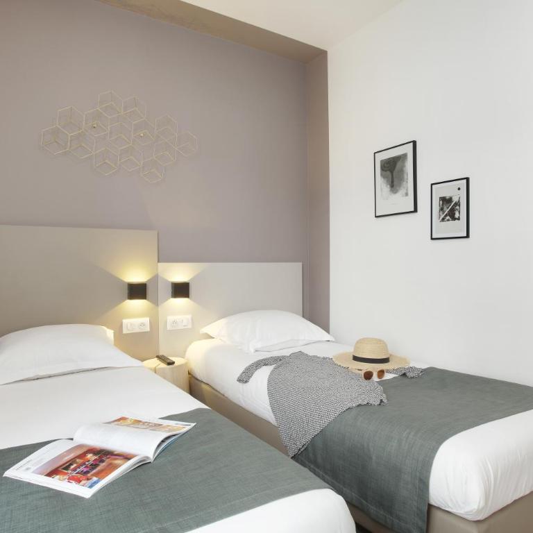 Hôtel Alcôve Nice - Chambre Lits Jumeaux Confort - 6