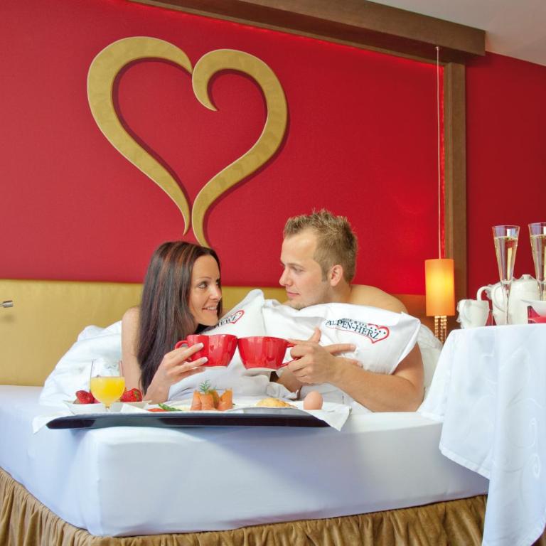Alpen-Herz Romantik & Spa - Adults Only - Chambre Double - 12