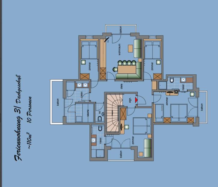 Appart Bergleben-Deluxe **** - Apartment mit 4 Schlafzimmern - 13