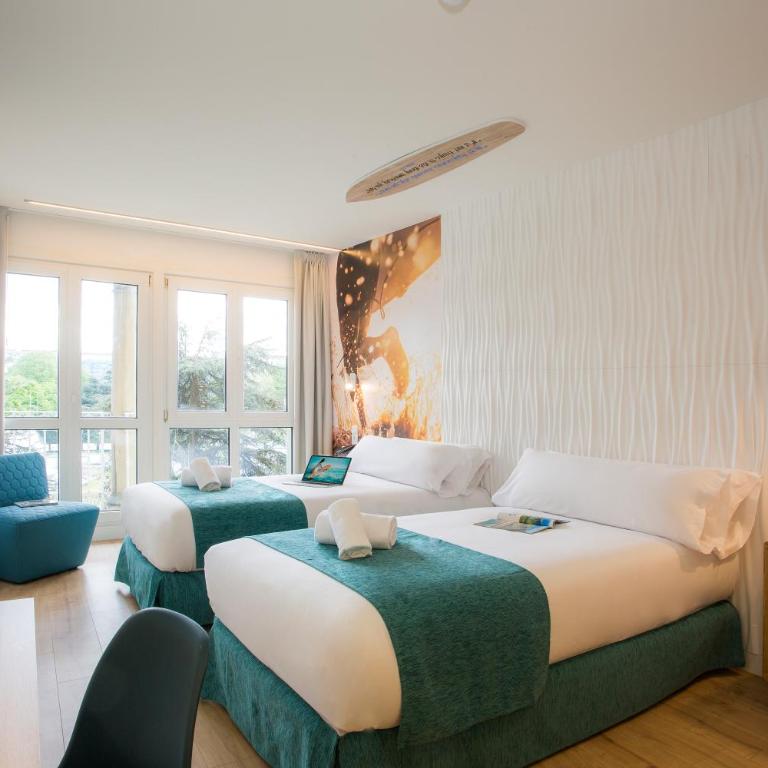 Casual de las Olas San Sebastián by Casual Hoteles - Habitación Doble - 2 camas - 5