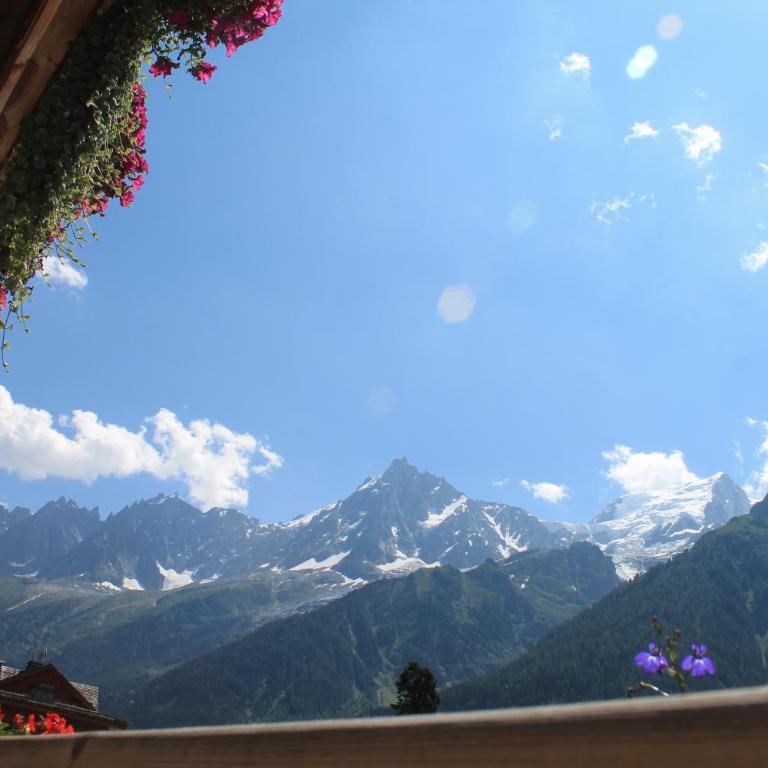 Le Saint Antoine - Chambre Quadruple avec Balcon - Côté Mont Blanc - 1