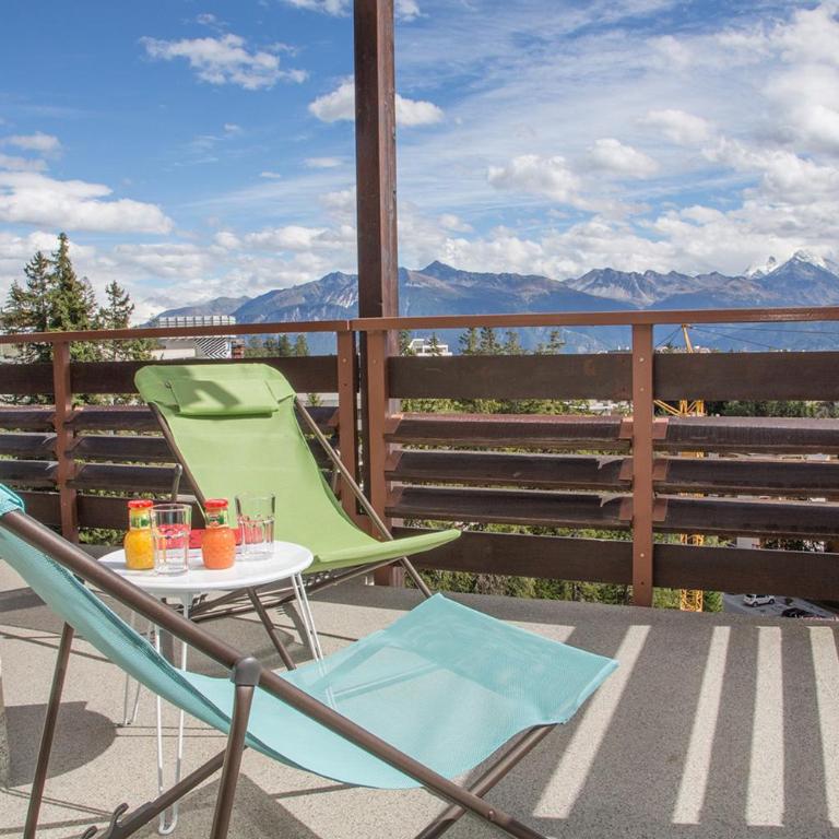 La Marmotte, au cœur du village de Crans, proche du télécabine Cry d'Er - Appartement avec Balcon - 26