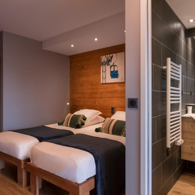 Hotel & Restaurant Les Escondus - Chambre Lits Jumeaux Standard - 1