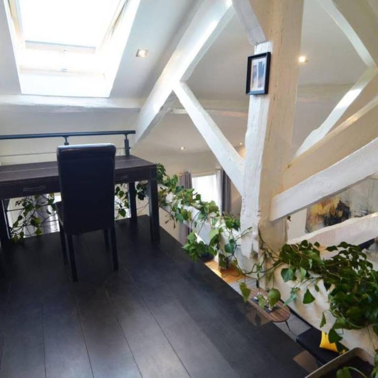 Duplex Elegant & Moderne - 3 chambres - Rooftop terrasse & Jacuzzi- Chélitz - Appartement 3 Chambres - 17