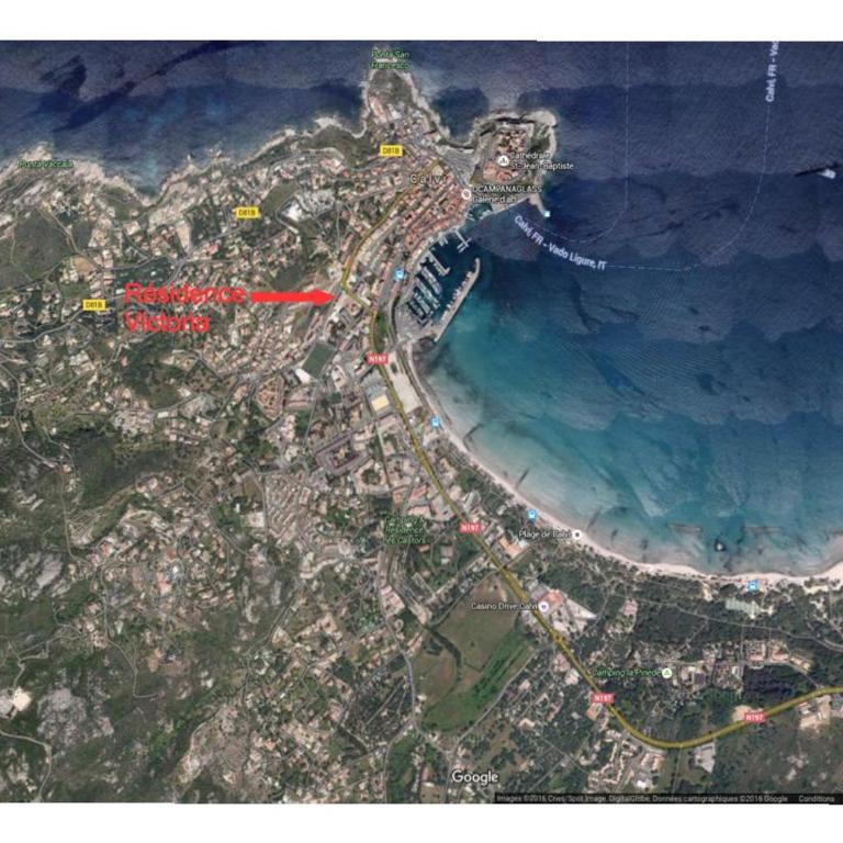 Studio 4 personnes à Calvi, toutes commodités à pied - Apartamento Estudio - 32