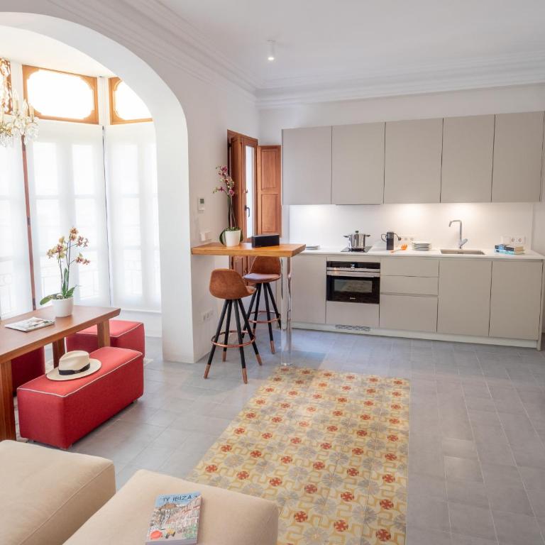 Es Palauet Brandnew one suite apartment in Ibiza center - Apartamento de 1 dormitorio - 8