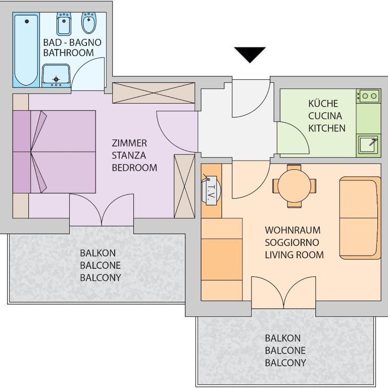 Residence Scheidnerhof - Appartamento con 1 Camera da Letto - 4