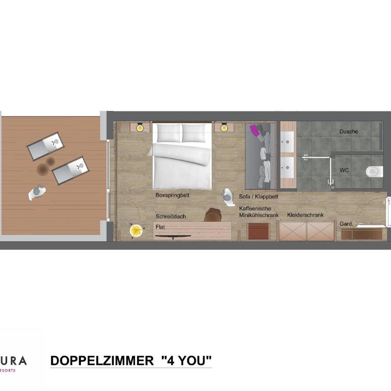 Hotel Adapura Wagrain - Deluxe Doppelzimmer - 4YOU - 5