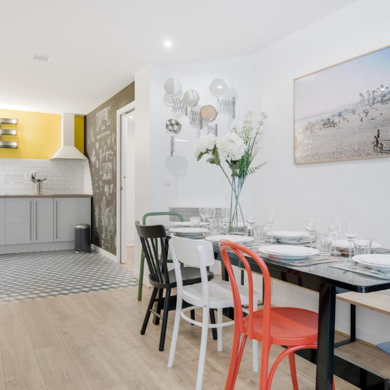 Loft Design - 8 guests - Heart of Paris - Appartement 3 Chambres - 12