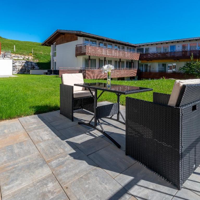 Allgäu Vital Oberstaufen inkl Oberstaufen Plus Card - Deluxe Apartment mit 1 Schlafzimmer und Gartenblick - 5