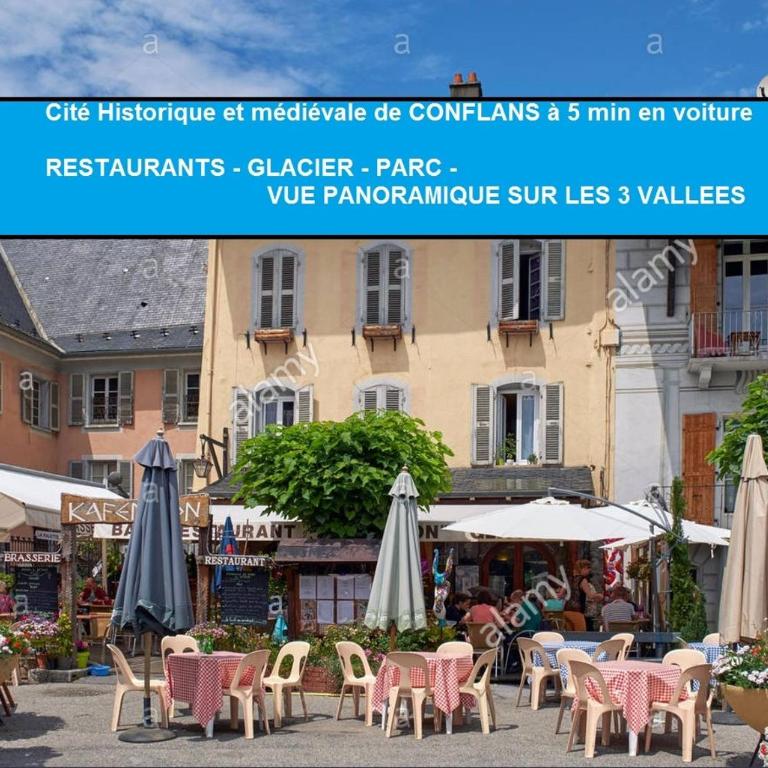 Duplex 54 m2, 2 chambres, 3 lits, CLIMATISATION, parking privé 500 m du centre - Gîtes La Tarine - LABEL GÎTE DE FRANCE - Apartment - 33