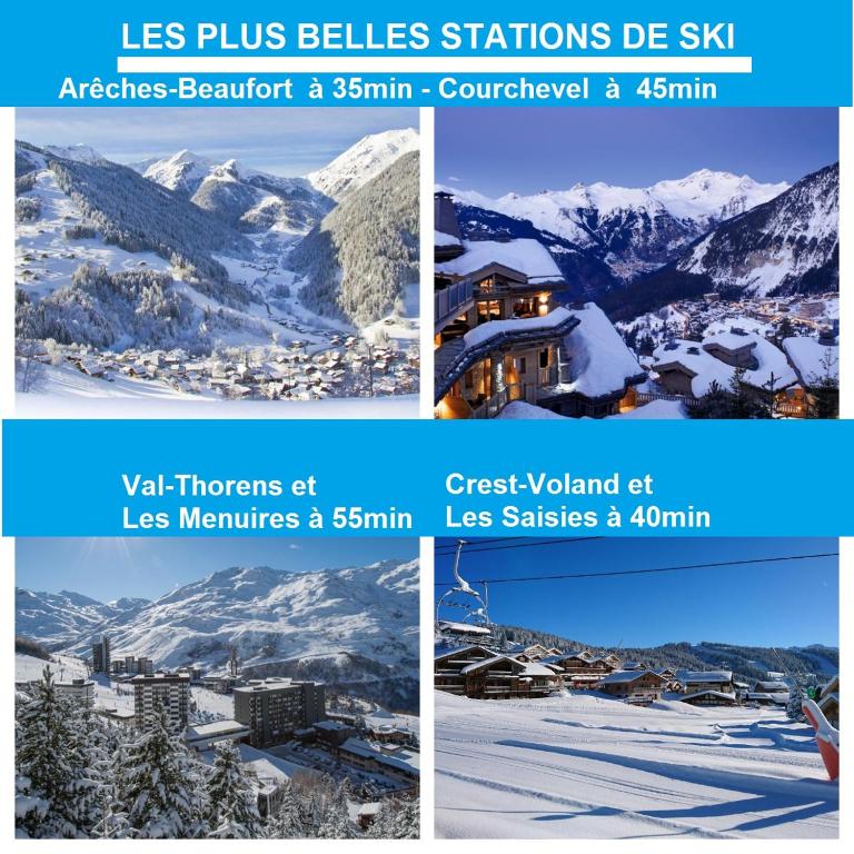 Duplex 54 m2, 2 chambres, 3 lits, CLIMATISATION, parking privé 500 m du centre - Gîtes La Tarine - LABEL GÎTE DE FRANCE - Apartment - 34