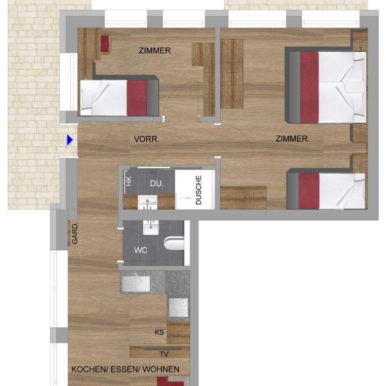 otto steiner appartements pension ellmau & wilder kaiser - Two-Bedroom Suite - 10