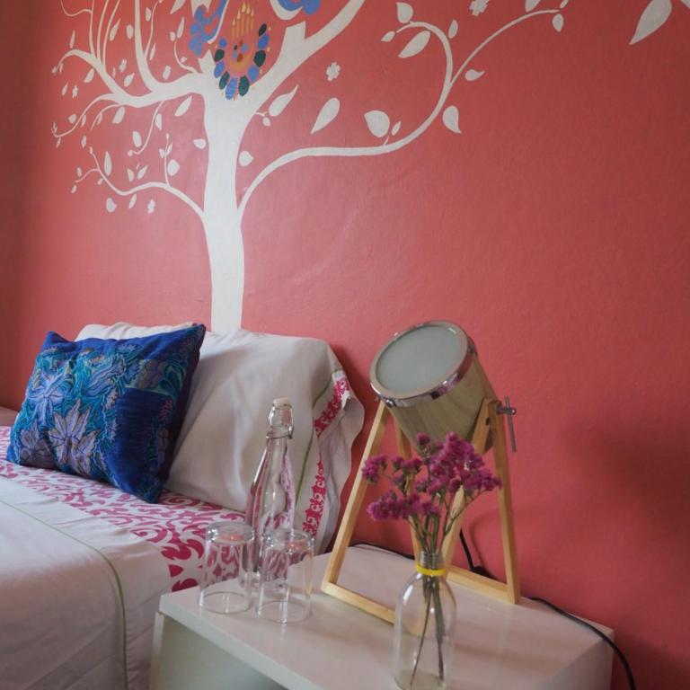 Azul Cielo Hostel - Deluxe Double Room with Two Double Beds - 2