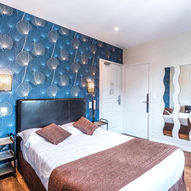 Hotel Belle Vue Royan - Chambre Double avec Salle de Bains Privative - 1