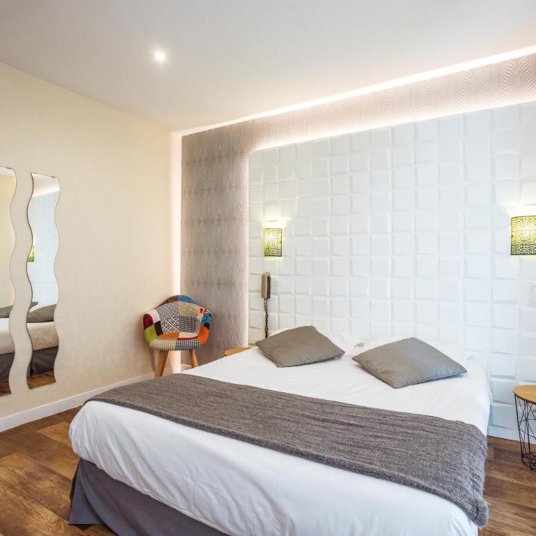 Hotel Belle Vue Royan - Chambre Double ou Lits Jumeaux - Vue sur Mer - 8