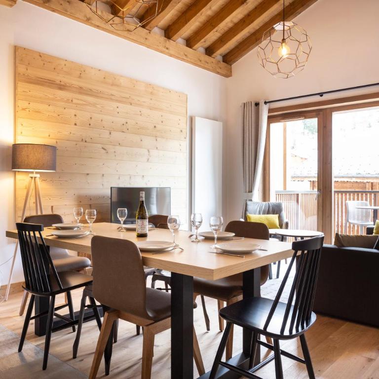 TERRESENS - Le Diamant des Neiges - Hébergement en Duplex Cabine 3 Chambres PREMIUM (9 Personnes) - 5