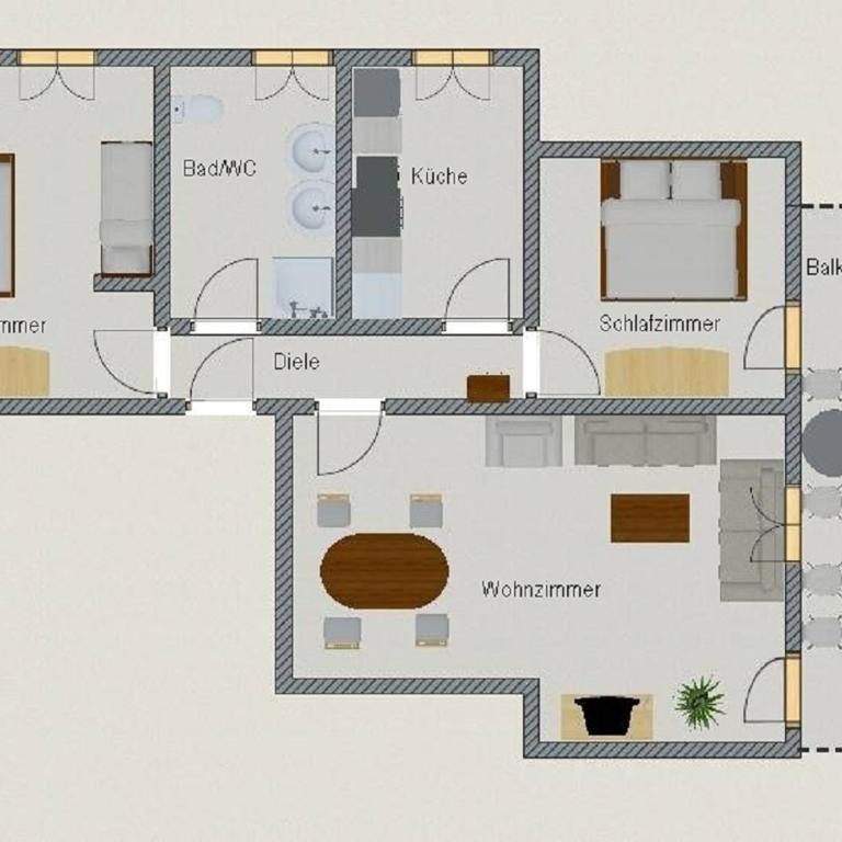 Ferienhaus Haußmann - Appartamento con Vista Lago - 10