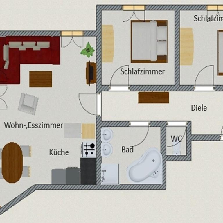 Ferienhaus Haußmann - Appartamento con Vista Montagna - 6