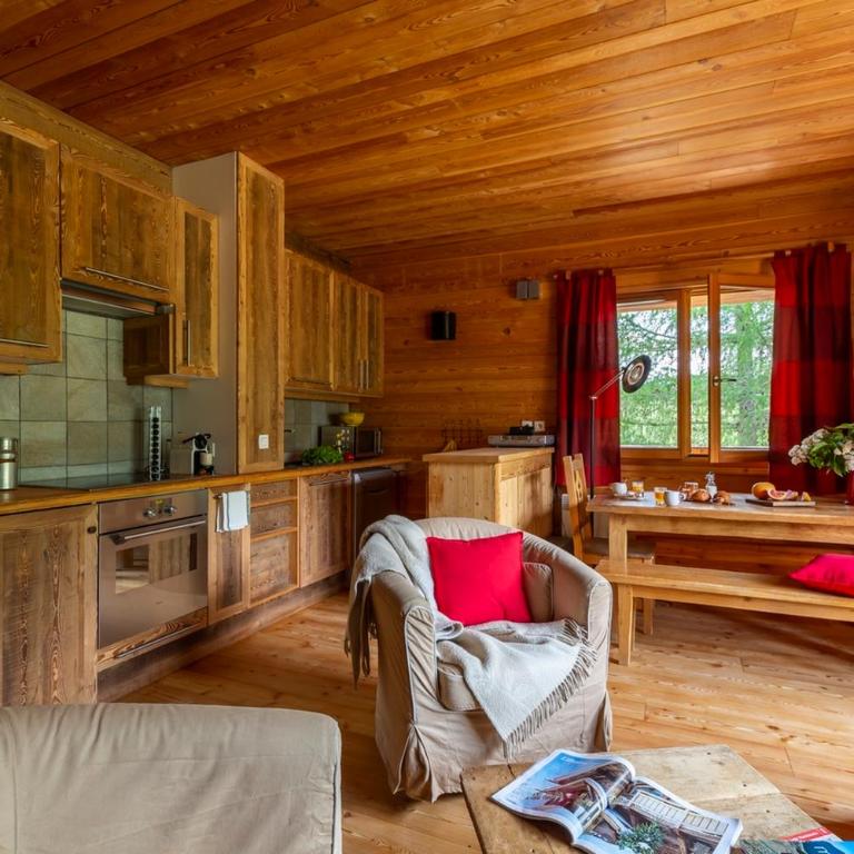 La Cabane de Serre-Chevalier, dans un esprit chalet, commune de Le Monêtier-les-Bains - Appartement - 12