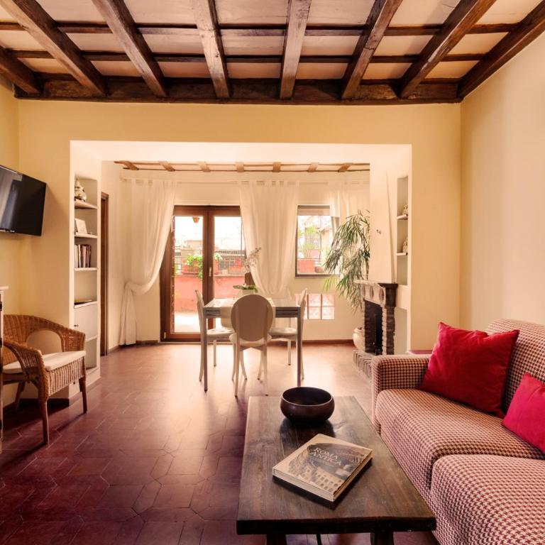 Principessa Trevi - Appartamento Dolce Vita con 2 Camere da Letto e Terrazza - 18