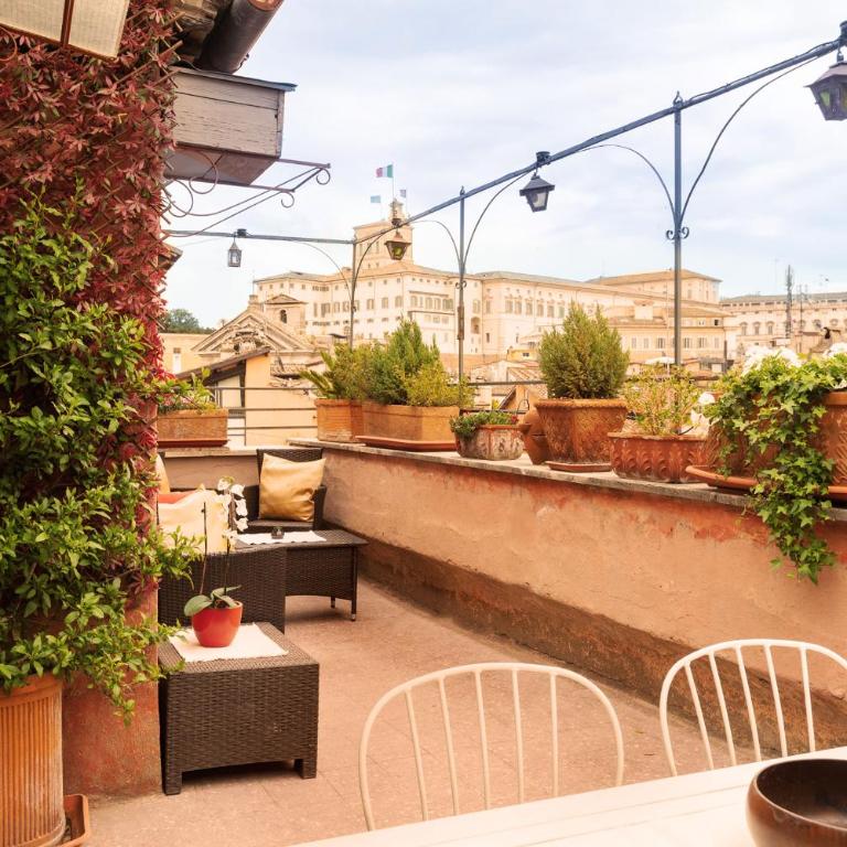 Principessa Trevi - Appartamento Dolce Vita con 2 Camere da Letto e Terrazza - 3