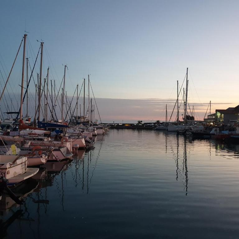 Résidence de standing la Pêcherie Spacieux T3 comme un cocon familial vue mer et sur l'avant port Sur le bout du bout de Cap d'Agde seule cap en Occitanie - Apartment with Sea View - 71